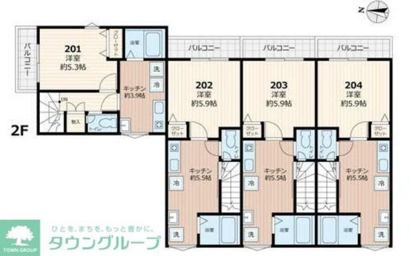パステール・グランおゆみ野の物件間取画像